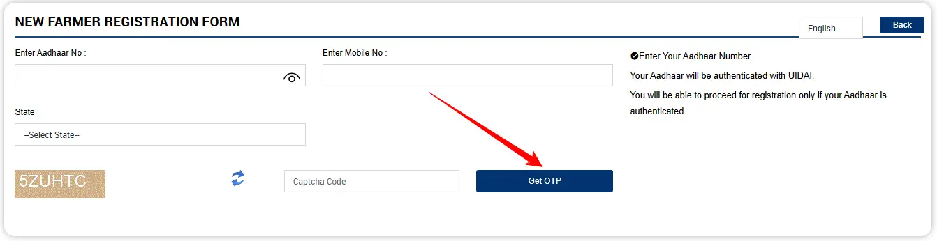 pm kisan registration